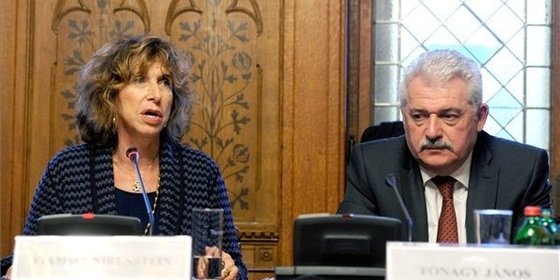 Fiamma Nirenstein és Fónagy János