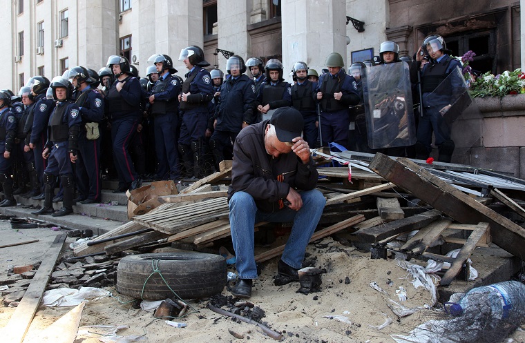 TOPSHOTS-UKRAINE-RUSSIA-CRISIS-POLITICS-ODESSA