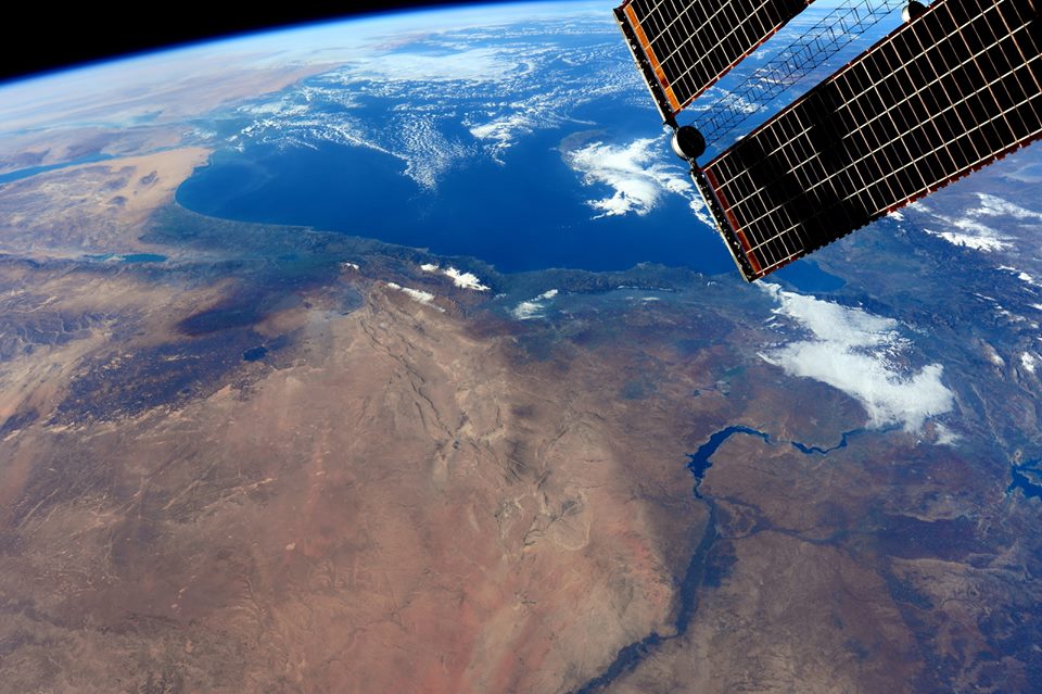 Izrael december 24-én (fotó NASA Barry Wilmore) 1