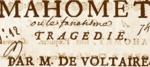 mahomet voltaire