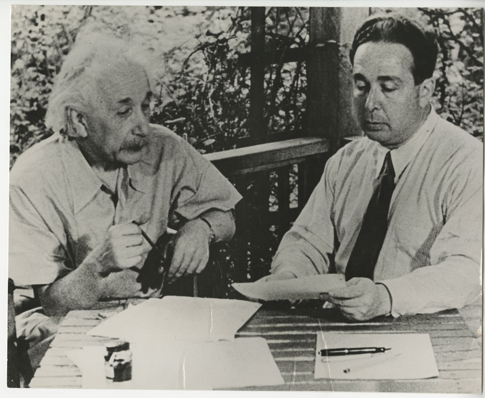 LeoSzilard_Einstein