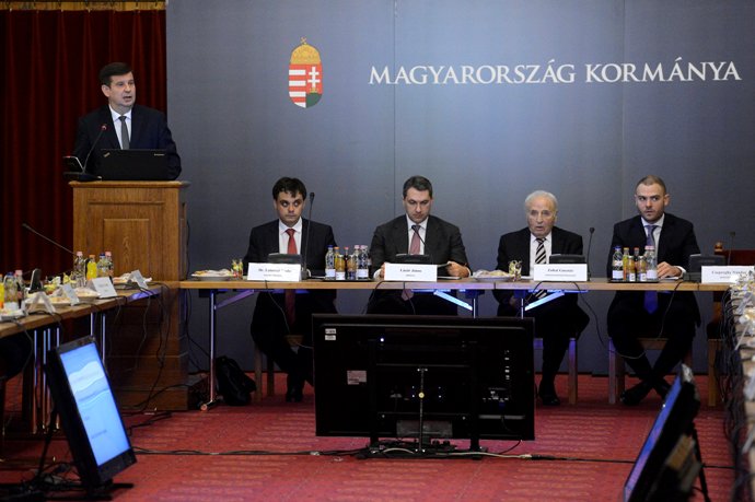 A Zsidó Közösségi Kerekasztal ülése Budapesten