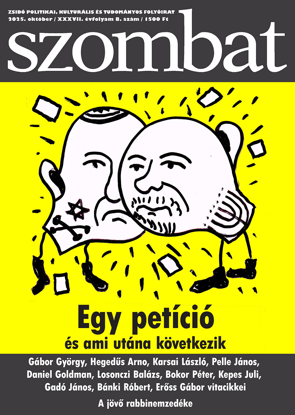 Megjelent a Szombat októberi száma!